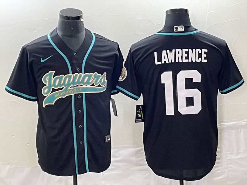 Men Jacksonville Jaguars #16 Lawrence Black Co Branding Game NFL Jersey->houston astros->MLB Jersey